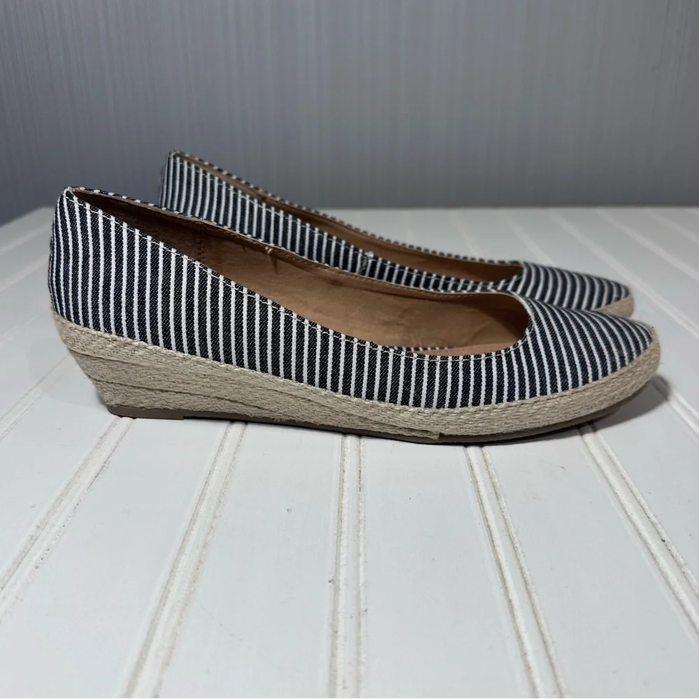 American Eagle Ella wedge espadrille shoes women’s 10